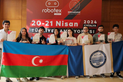 Bakı Dövlət Universitetinin tələbələri robot yarışmasında qalib olublar