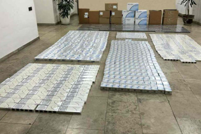 Bakıda 9000-dən artıq qutu siqaret müsadirə edilib