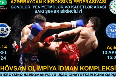 Kikboksinq üzrə Bakı şəhər birinciliyi keçirilir