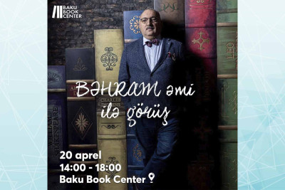 Bakı Kitab Mərkəzində “Bəhram Əmi ilə Görüş” keçiriləcək