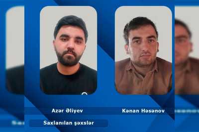 Bakıda iki nəfər oğurluq üstündə saxlanılıb