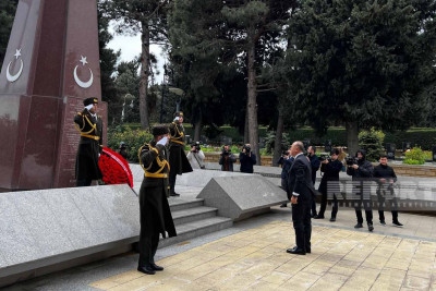 Mövlud Çavuşoğlu Bakıya gəlib