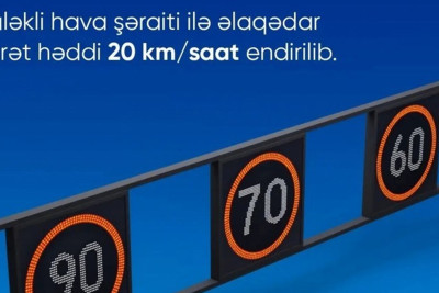 Zığ dairəsi–Hava Limanı yolunda sürət həddi bərpa edilib – YENİLƏNİB