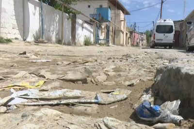 Binəqədi küçələrinin sakinləri bərbad yollardan əziyyət çəkirlər