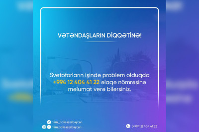 İşıqforlar işləməyəndə hara müraciət etmək olar?