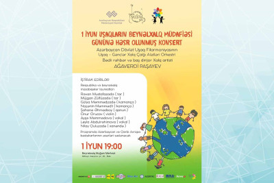 Muğam Mərkəzində Uşaqlar Günü ilə əlaqədar konsert keçiriləcək