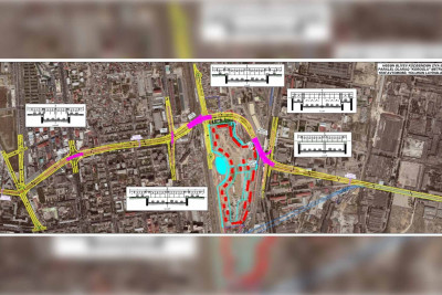 Bakıda yeni avtomobil yolu inşa olunur