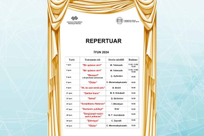 Akademik Milli Dram Teatrı gələn ayın proqramını açıqlayıb