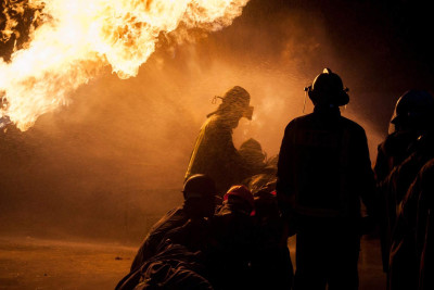Səbaildə yanğın: 1 nəfərin meyiti aşkarlanıb