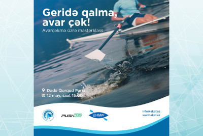 Dədə Qorqud Parkında avarçəkmə master-klası keçiriləcək