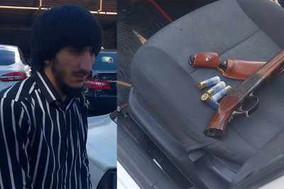 Binəqədi rayonunda silahlı şəxs saxlanılıb