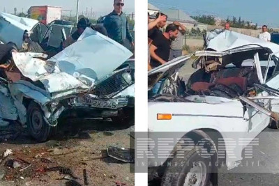 Bakı–Quba yolunda minik və yük avtomobilləri toqquşub