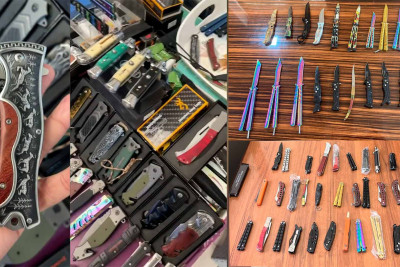 Xətai rayonunda ümumilikdə 147 soyuq silah dövriyyədən çıxarılıb