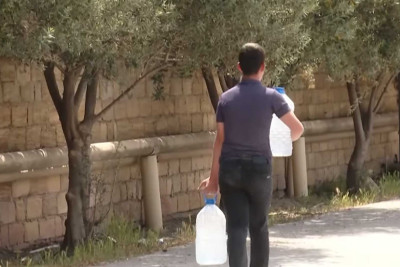 Maştağada sakinlər uzun illərdir içməli su problemi yaşayırlar