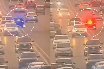 Nizami rayonunda narkotik təsiri altında avtomobil idarə edən sürücü saxlanılıb – VİDEO