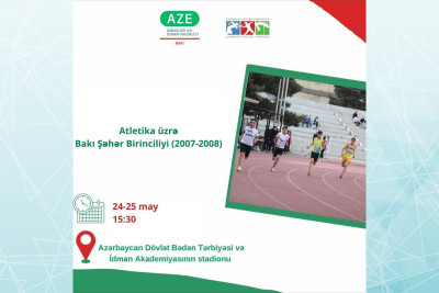 Bakıda atletika üzrə Bakı Şəhər birincliyi baş tutacaq
