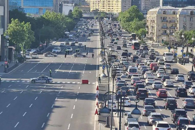 Körpünün sökülməsi ilə bağlı küçələrdəki vəziyyət – FOTO