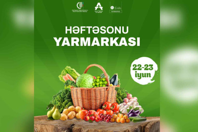 “Gənclik”də həftəsonu yarmarkası təşkil olunacaq