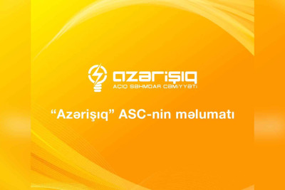 Xətai rayonunun bir hissəsində işığın verilişi dayandırılıb