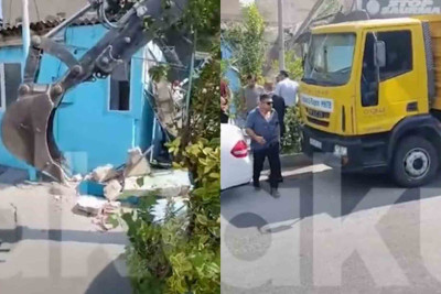 “Ətçilər” kimi tanınan ərazidə söküntüyə başlanılıb