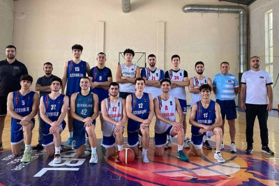 Azərbaycan basketbol milliləri görüşüblər
