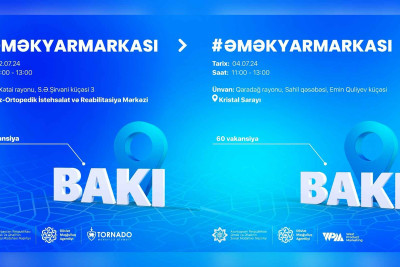 Bakıda 90 vakansiyanın təqdim olunacağı əmək yarmarkaları keçiriləcək