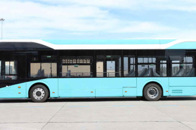 Paytaxtda elektrik avtobusların şarj ediməsi üçün xətlər çəkilir