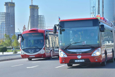 Bakıda 14 avtobus xəttinin marşrutu dəyişdirilir
