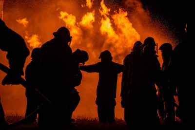 Qaradağ rayonunda yanğın olub