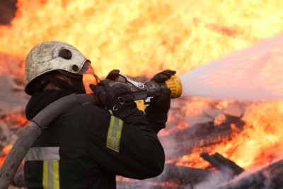 Səbaildə binada yanğın hadisəsi baş verib