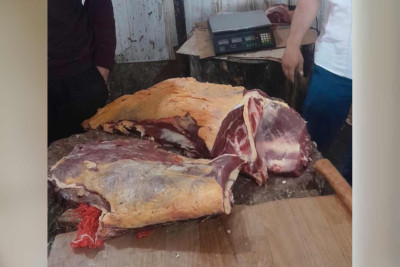 Bakıda heyvan kəsimi məntəqələrində yoxlamalar aparılıb