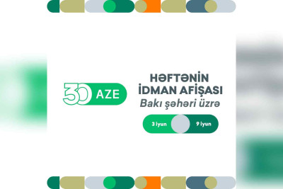 Bakıda keçiriləcək idman tədbirlərinin afişası açıqlanıb