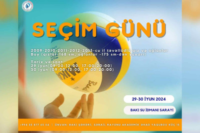 Bakıda voleybol üzrə Seçim Günü baş tutacaq
