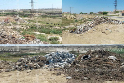 “Yeni Zığ” Yaşayış Kompleksinin yaxınlığı zibillik içindədir – FOTO