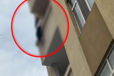 Binəqədidə 9 yaşlı qız eyvandan yıxılıb