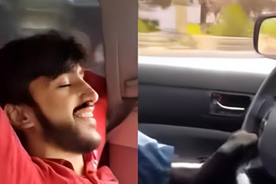 Bakıda “Prius” sürücüsü təhlükəli vəziyyət yaradıb
