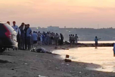 Buzovnada dənizdə adam batıb