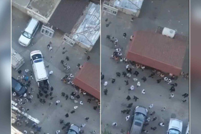 Nərimanovda liftin trosu qırılıb: 5 qadın xəsarət alıb