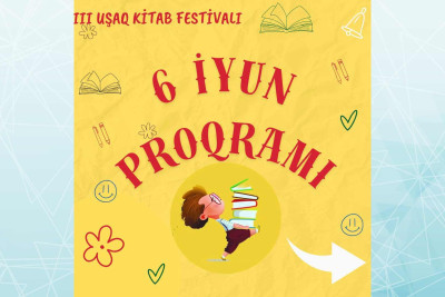 III Uşaq Kitab Festivalı start götürür