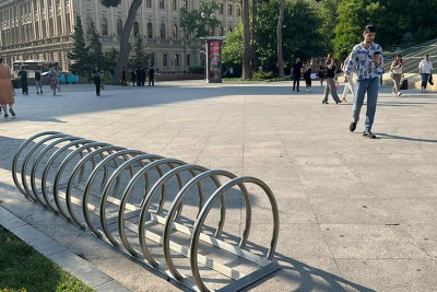 Bakıda velosiped parklanması üçün yerlər ayrılır