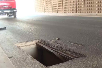 Sabunçu və Ramananı birləşdirən sahibsiz tunel: barmaqlıqlar oğurlanır, cavabdeh qurum isə yoxdur – VİDEO