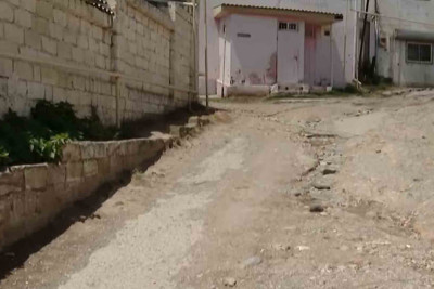 Bayılda unudulmuş küçə: nə piyada, nə maşın keçə bilmir – VİDEO