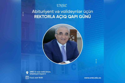 ADİU-nun rektoru və abituriyentlər arasında görüş keçiriləcək