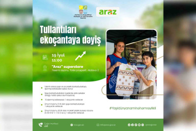 Alatavada “Tullantıları ekoçantaya dəyiş” aksiyası keçiriləcək
