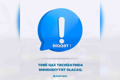 Suraxanı rayonunda qaz olmayacaq