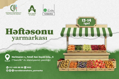 Bakıda növbəti kənd təsərrüfatı yarmarkası keçiriləcək