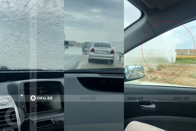 Zığ-Hövsan yolunda su borusunda qəza baş verib