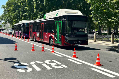 Avtobus zolaqlarına daxil olanlar üçün xüsusi avadanlıqlar quraşdırılır