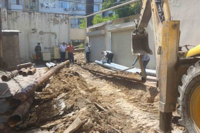 Nəsimidə istilik boru xətləri yenilənib