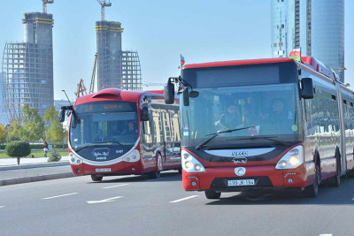 Bakıda 7 marşrut xəttinin sxemi dəyişdirilib